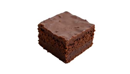 Decadent chocolate cake slice on a dark, enticing background, culinary delight
