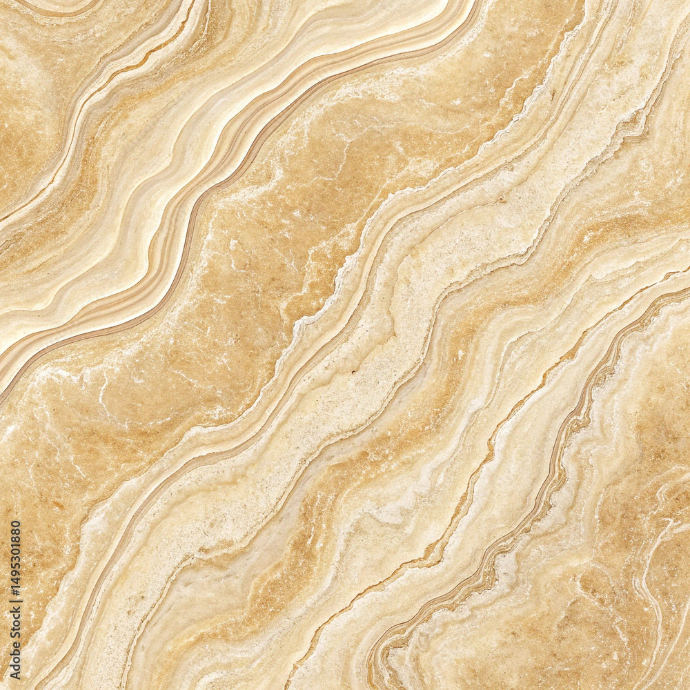 Poster detailed beige marble pattern with flowing lines and subtle color variations