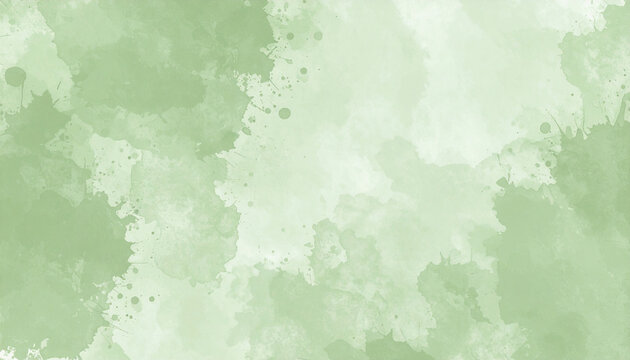 Sage green watercolor background with subtle texture ideal for creative projects and design work showcasing a calming aesthetic