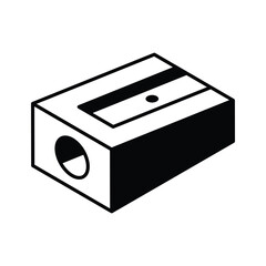 Fototapeta premium Get this isometric filled icon of pencil sharpener