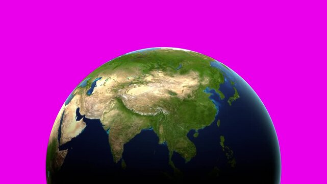 Earth Close Up Video Animation Background