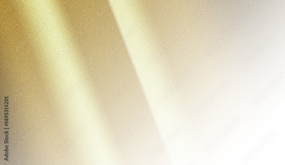 Poster abstract gold texture with diagonal light streaks and black border.