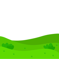 Obraz premium Greenfield Illustration