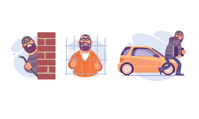 The Life of a Thief An Intriguing Journey from Breakin to Final Capture and its Consequences