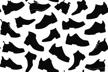 Obraz premium seamless pattern with shoes