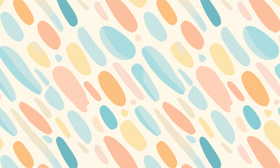 Colorful Abstract Shapes Seamless Texture