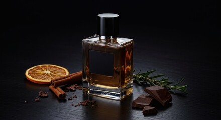 Fragrance Symphony Aromatic Perfume with Orange with Chocolate  Rosemary.