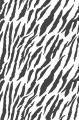 Tiger stripes vector seamless...