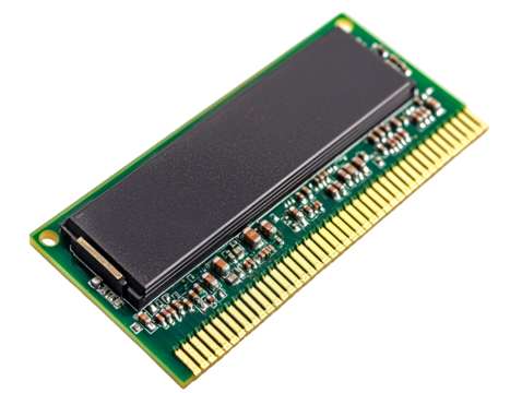 a close up of a computer chip