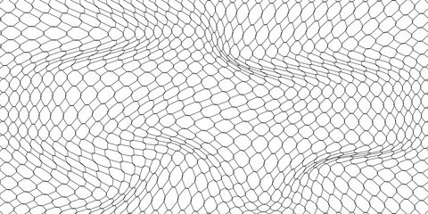 Mesh texture for fishing nets. Seamless pattern for sportswear or soccer goal, volleyball net, basketball hoop © Abd