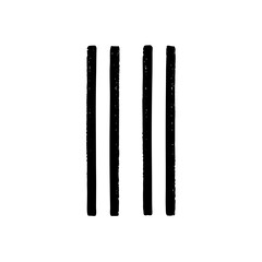 double vertical bars on white background 