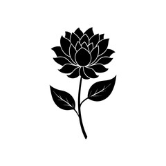 silhouette bloom  .svg