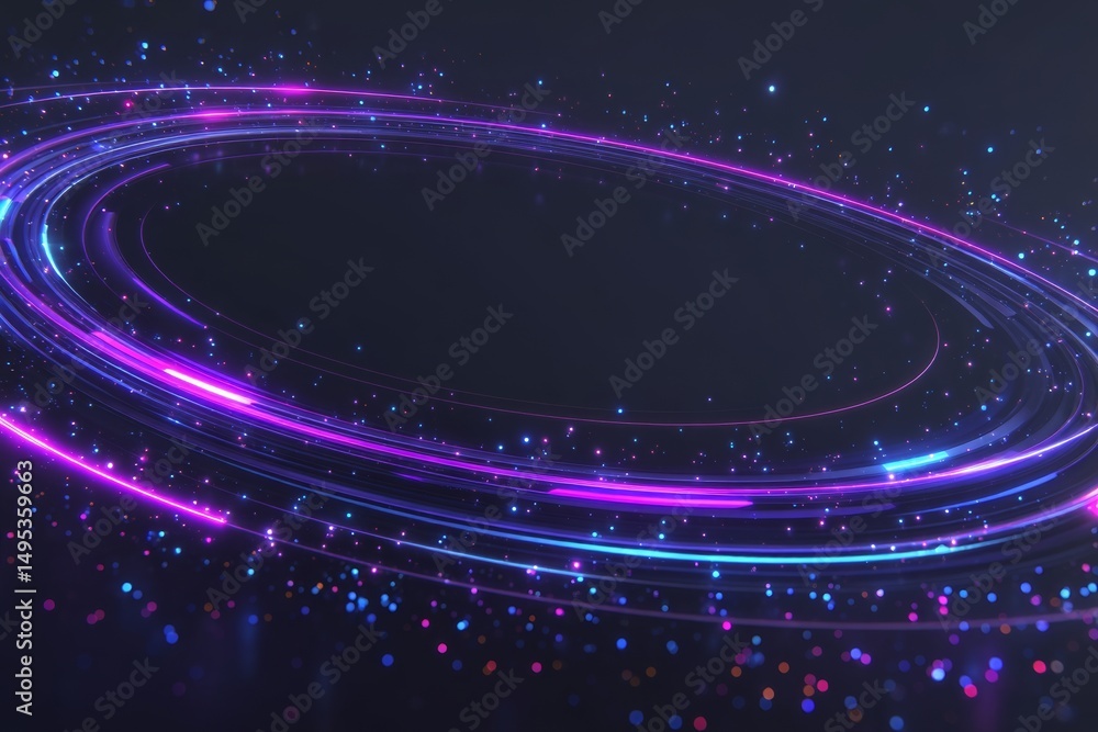 Poster a cinematic rendering of a futuristic metropolis filled with pulsing waves of luminous energy that s