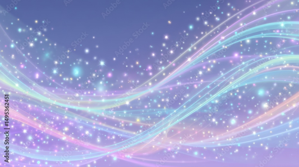 Poster retro futuristic waves with vibrant synthwave elements are displayed in neon pink and blue gradients