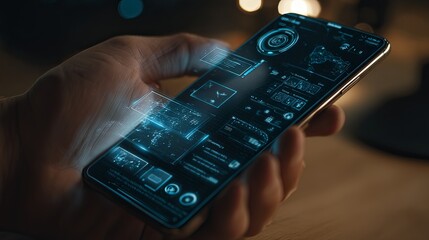 Exploring digital interfaces tech environment smartphone interaction innovative design user experience