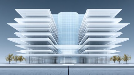 Framework of Zero Trust Architecture that features layers with limited access and a strong focus on strict cybersecurity policies