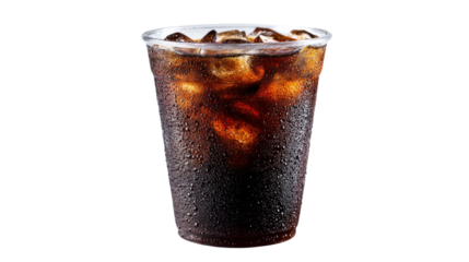 Iced Coffee: Refreshing iced coffee with a tantalizing blend of robust flavor and icy coolness, is perfect for a hot day.