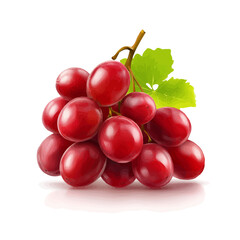 My Simple flat 2D icon, red grapes group isolated on a white background, vector, vector, flat design, animation design, simple flat 2D icon, minimalist design, vector design, eps