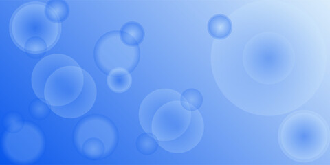 Light BLUE vector background with bubbles. Illustration with set of shining colorful abstract circles. New design for ad, poster, banner of your website. eps10
