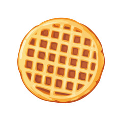 My very Simple flat 2D icon, waffle isolated on a white background, vector, flat design, animation design, simple flat 2D icon, minimalist design, vector design, eps