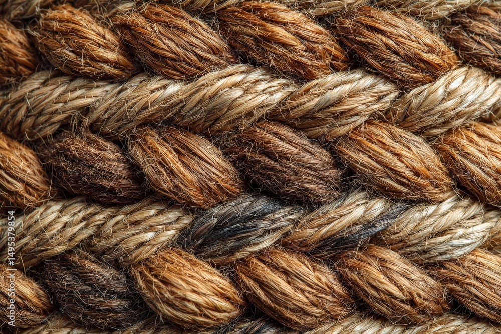 Poster textured woven natural fibers create a visually striking surface suitable for various craft projects