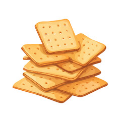 My very Simple flat 2D icon, crackers bunch isolated on a white background, vector, flat design, animation design, simple flat 2D icon, minimalist design, vector design, eps format