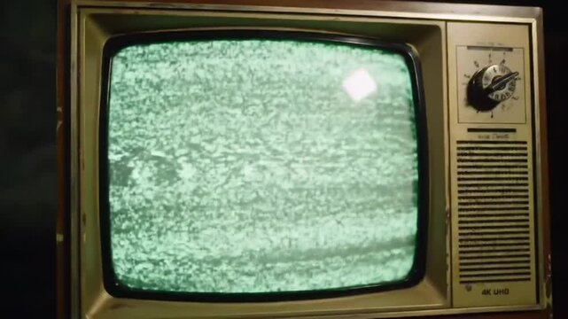 nostalgic tv effect: turn on and turn off moments