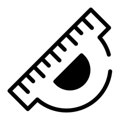 right angle ruler icon