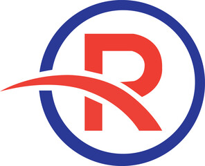 R Logo Design Most Bewtifull