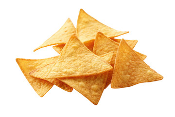 Naklejka premium tortilla chips isolated on white background