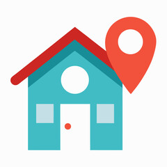 house icon isolated on white background