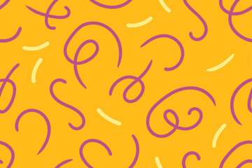 Obraz premium seamless pattern with orange flowers