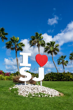 I love San Juan sign in Puerto Rico 