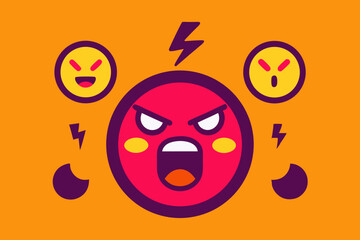 Fototapeta premium vector illustration of an abstract background