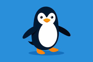 Fototapeta premium penguin on the beach