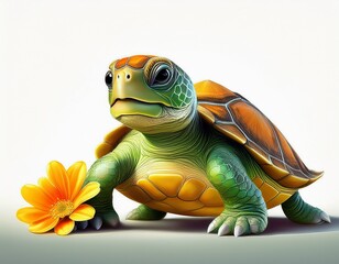 Niedliche Schildkr&ouml;te