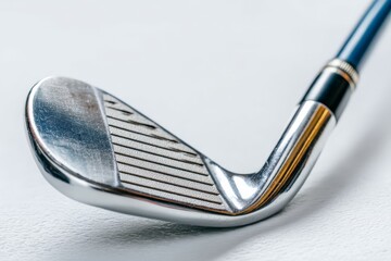 Close-up of a golf club showcasing intricate details and craftsmanship for enthusiasts and players