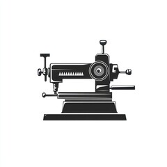 Fototapeta premium Vintage sewing machine graphic design