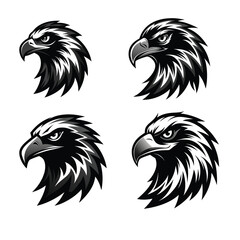 Egal black and white vector