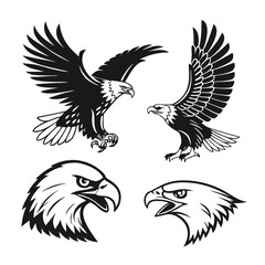 Egal black and white vector