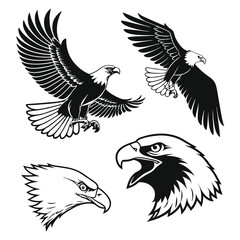 Egal black and white vector