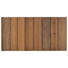 Wooden board isolate on white background. Selective focus. nature.