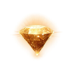 Precious stones isolate on white background. Selective focus. nature.