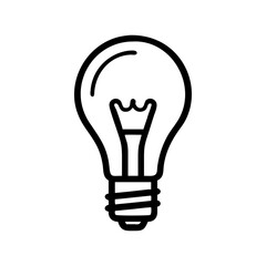 Icon of a Light Bulb