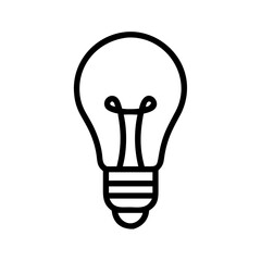 Icon of a Light Bulb