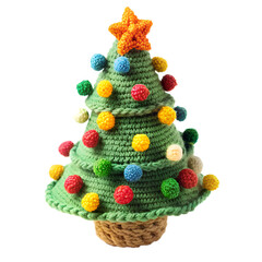 Cute Handmade Crochet Christmas Tree