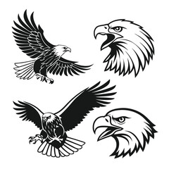 Egal black and white vector