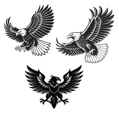 Egal black and white vector