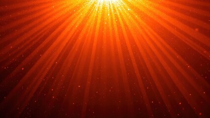 Warm Sunlight Rays on Abstract Background