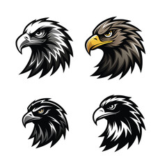 Egal black and white vector